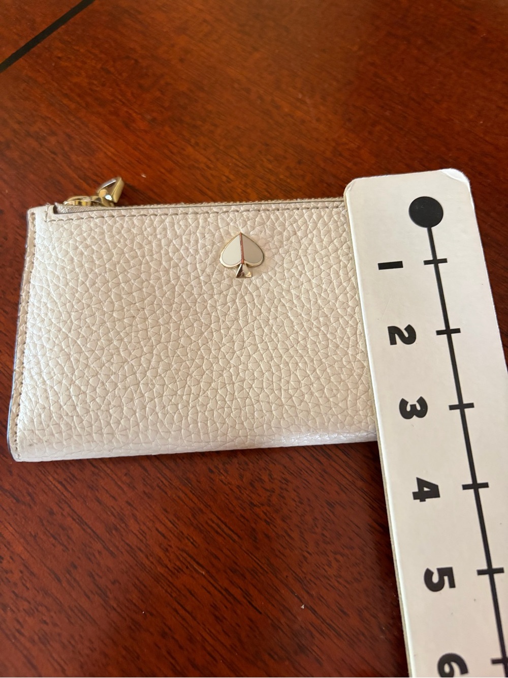 Kate Spade New York Adel Small Slim Bifold Wallet Ivory Y2K  B000745 - Picture 7 of 7